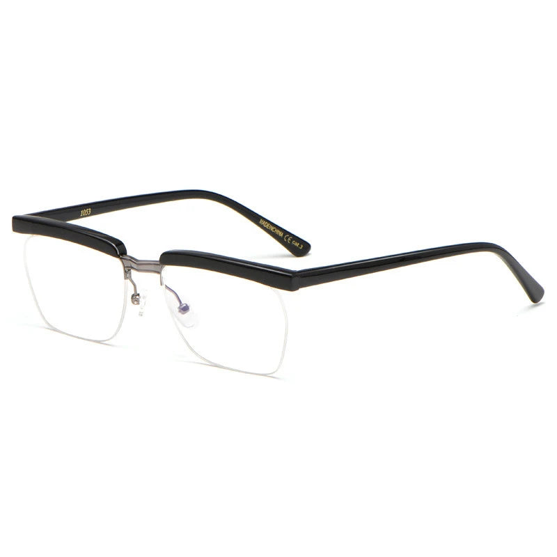 Hdcrafter th-1053 men's acetate prescription eyeglasses — view 4