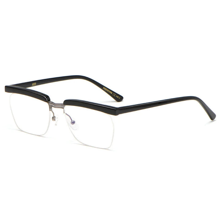 Hdcrafter th-1053 men's acetate prescription eyeglasses — view 4