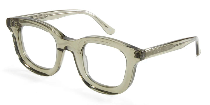 Esnbie Unisex Full Rim Round Square Thick Acetate Eyeglasses 23004