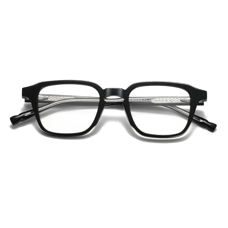 CCspace Women's Full Rim Square Acetate Reading Glasses 802575