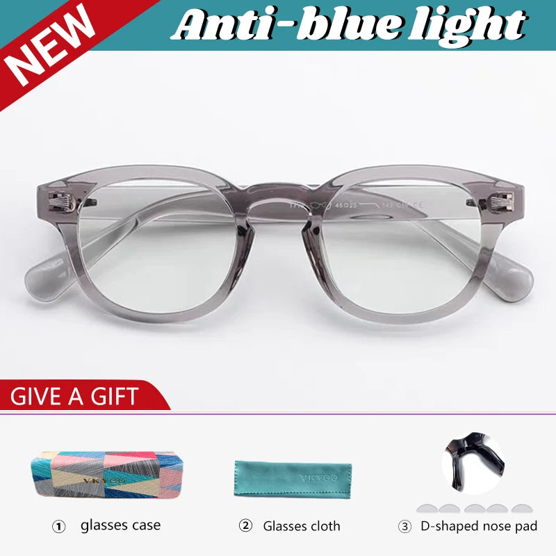 Vicky Women's Full Rim Square Tr 90 Alloy Reading Glasses 10132