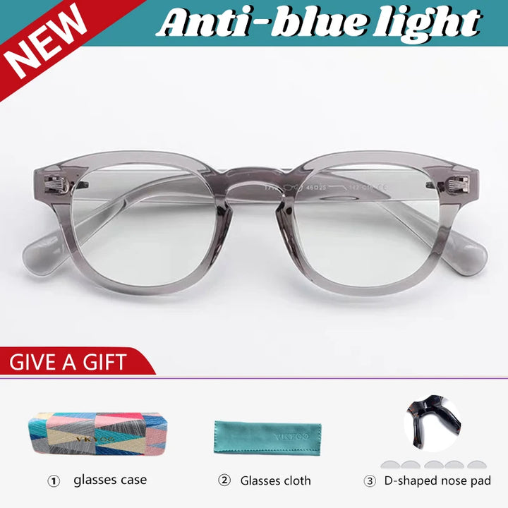 Vicky Women's Full Rim Square Tr 90 Alloy Reading Glasses 10132