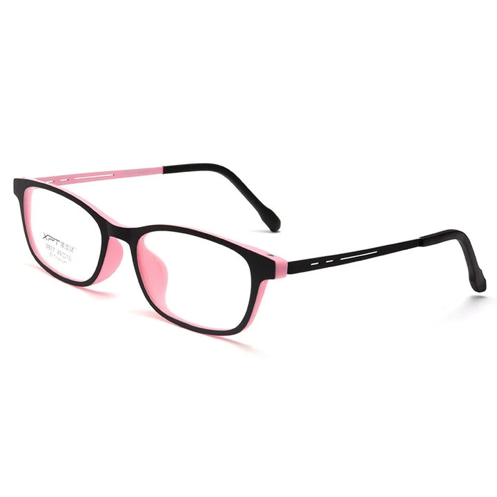 Yimaruili Unisex Full Rim Square TR-90 Titanium Eyeglasses 9837XP — view 8 | Yimaruili at FuzWeb