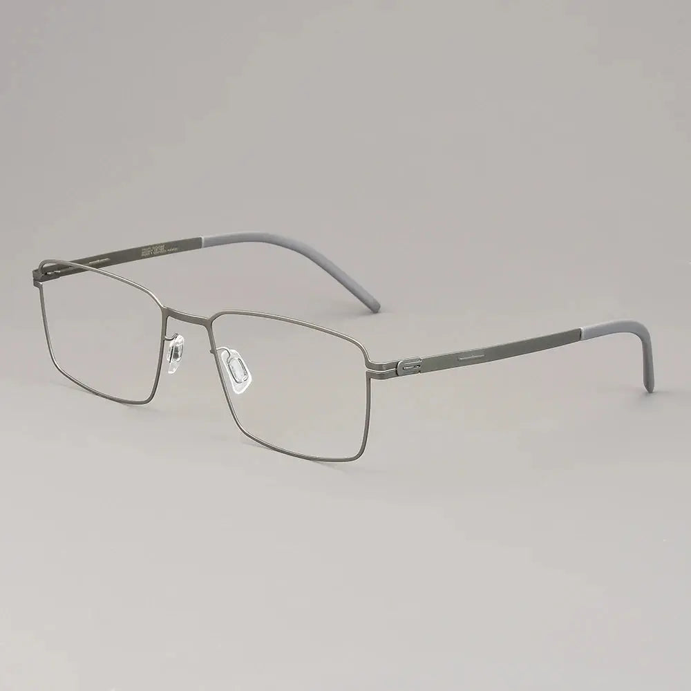 Bobbie 543719 Women’s Full Rim Stainless Steel Square Frames FuzWeb