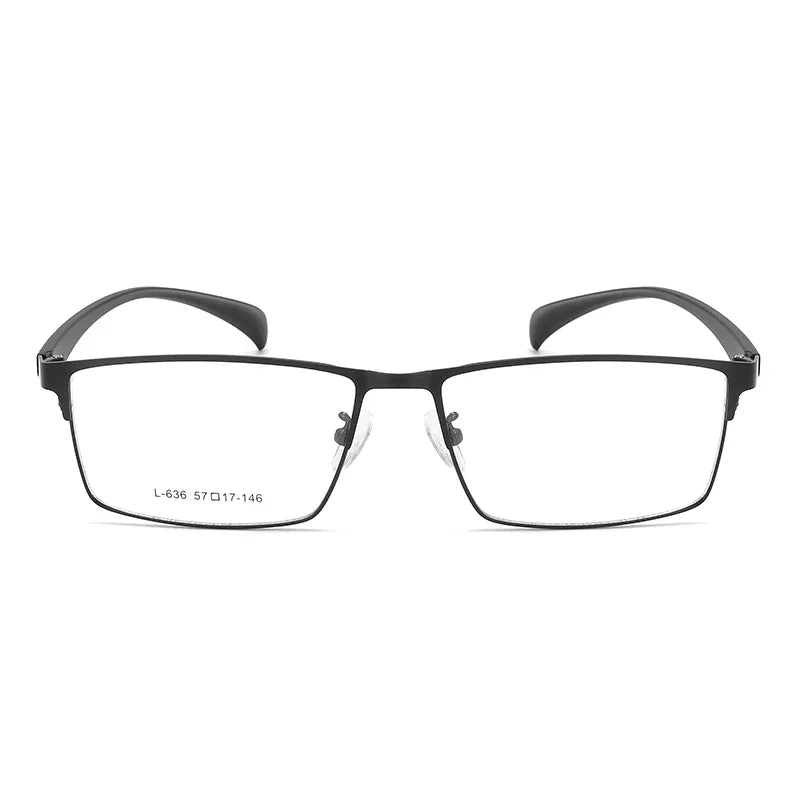 Bclear Men Full Rim Square Alloy Eyeglasses MY-L636