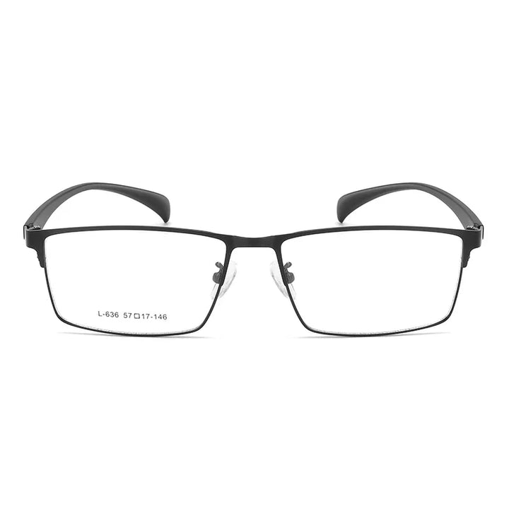 Bclear Men Full Rim Square Alloy Eyeglasses MY-L636