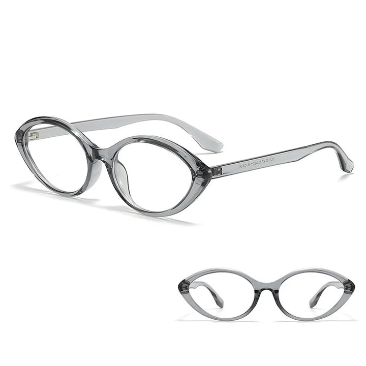 Gmei Women's Full Rim Oval Tr 90 Alloy Eyeglasses 51302