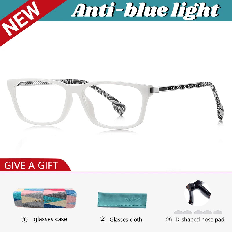 Vicky Women's Full Rim Square Tr 90 Titanium Reading Glasses 97205