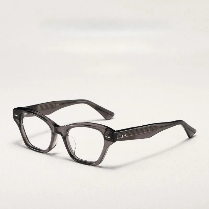 Hewei Unisex Full Rim Square Acetate Eyeglasses 59150
