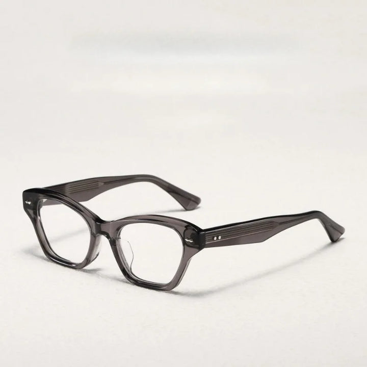 Hewei Unisex Full Rim Square Acetate Eyeglasses 59150