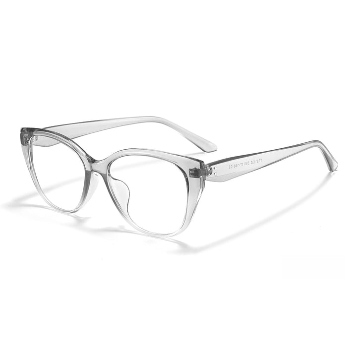 Yimaruili Women's Full Rim Cat Eye Tr 90 Titanium Eyeglasses 81132
