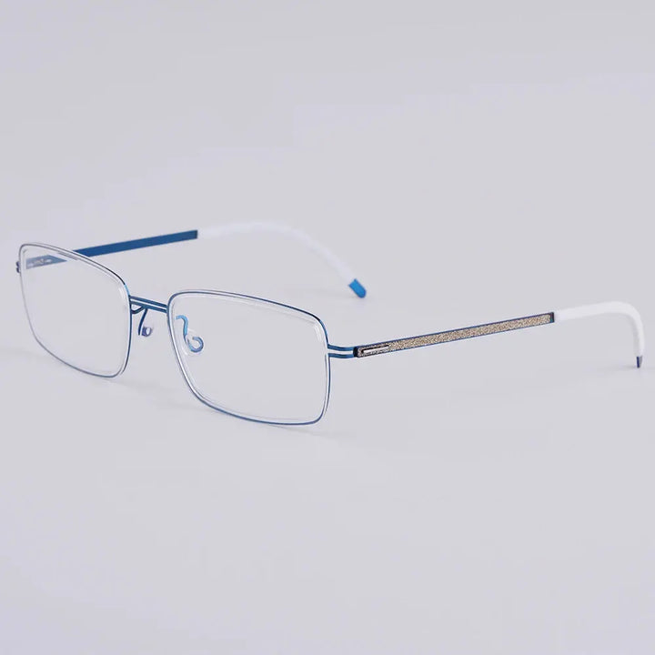 Bobbie 462325 Women’s 137mm Full Rim Square Titanium Frames FuzWeb