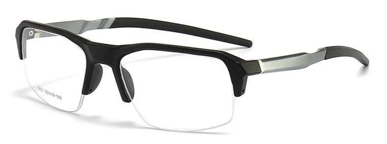 Muzz 58570 men's semi-rimless sports TR-90 prescription eyeglasses — view 5