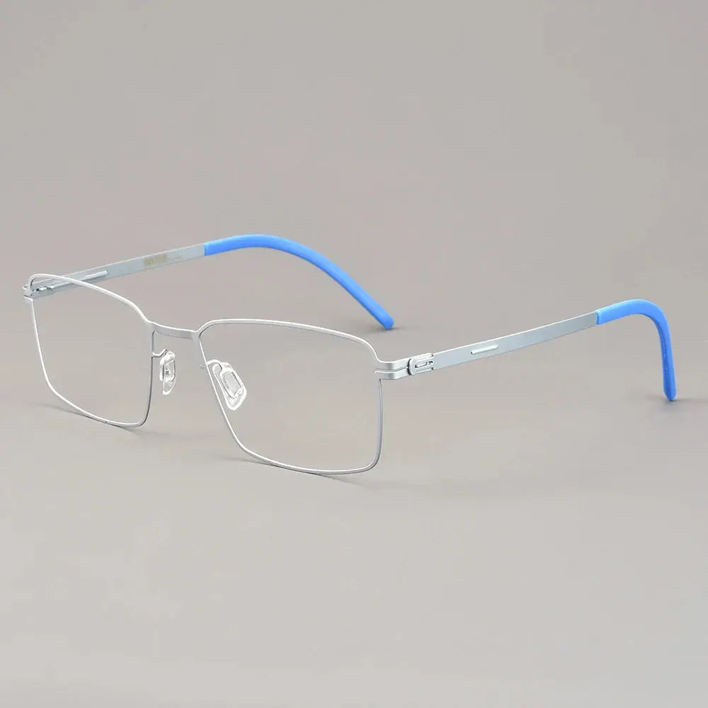 Bobbie 543719 Women’s Full Rim Stainless Steel Square Frames FuzWeb