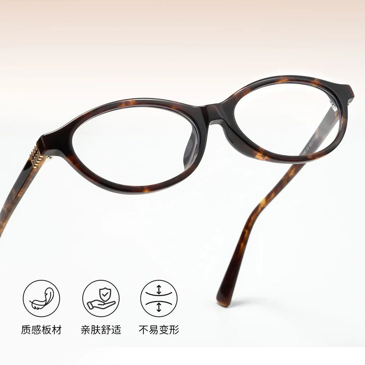 Bclear Women Full Rim Cat Eye Acetate Eyeglasses BSF-92280BD