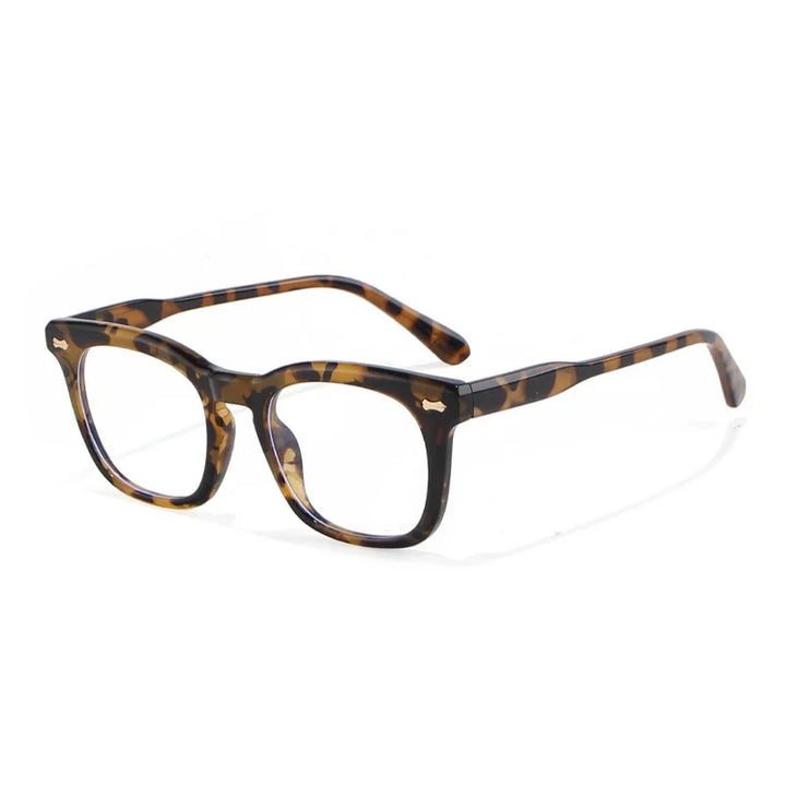 Xbora Women's Full Rim Oval Square Tr 90 Titanium Eyeglasses 70951