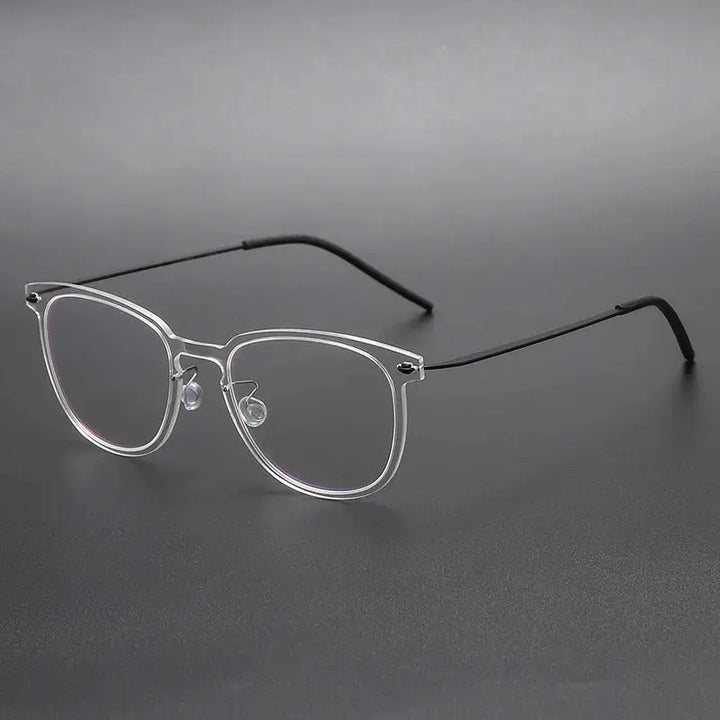 Bobbie Full Rim 654900 Women’s Polygon Acetate Titanium Frames FuzWeb