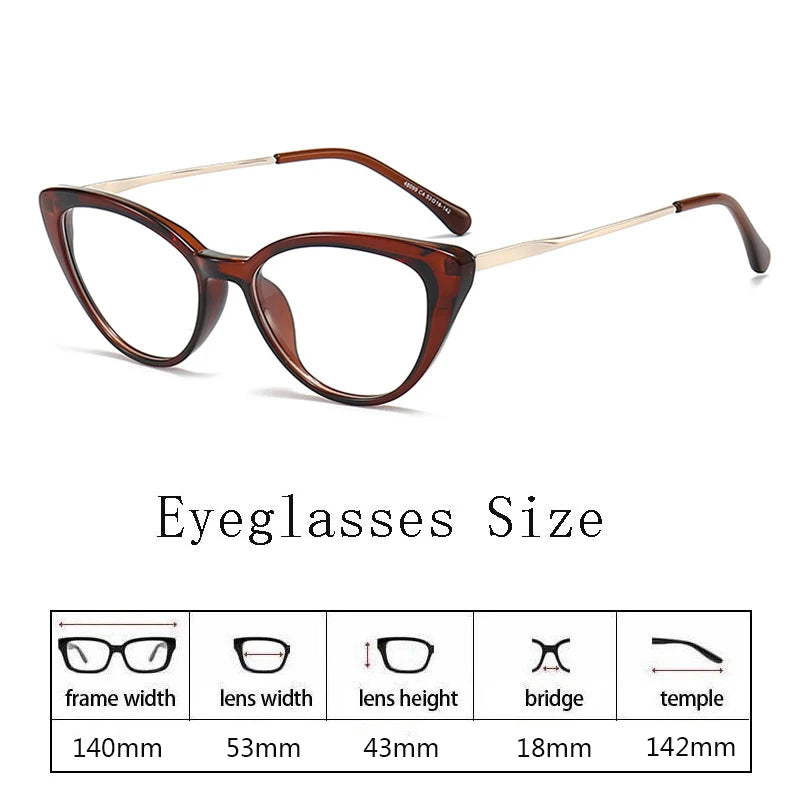 Hdcrafter Unisex Full Rim Oval Cat Eye Acetate Eyeglasses 48099 Full Rim Hdcrafter Eyeglasses