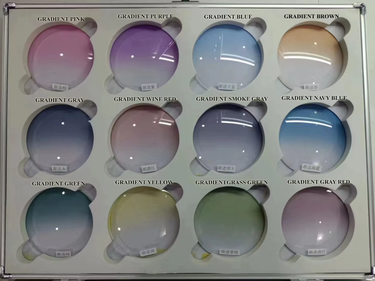 Summer Flower Single Vision 1.61 MR-8 Tinted Lenses Lenses Summer Flower Lenses Pink (G)