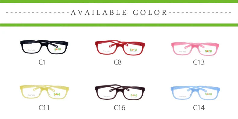 Secg Unisex Childrens Full Rim Square Tr 90 Silicone Eyeglasses 18936 — view 17 | Secg at FuzWeb