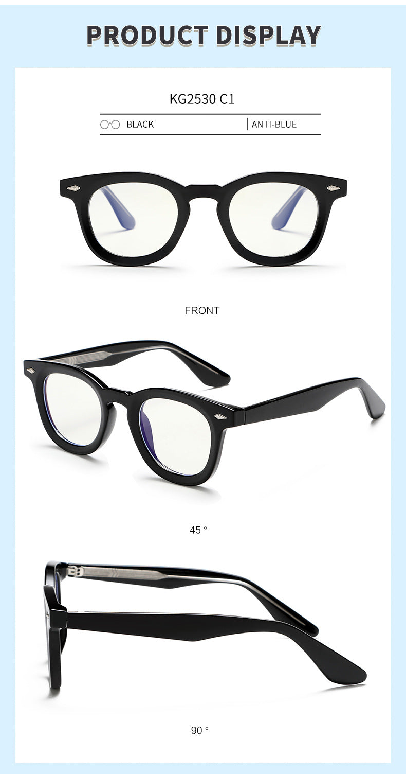 Kocolior Unisex Full Rim Square Tr 90 Alloy Photochromic Reading Glasses 682530.