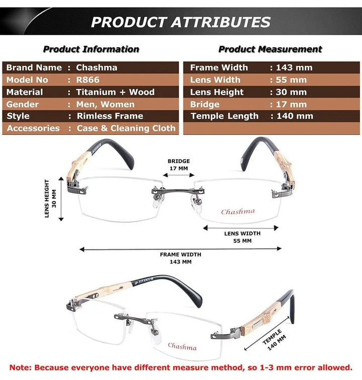 Size Chart Technical Specs