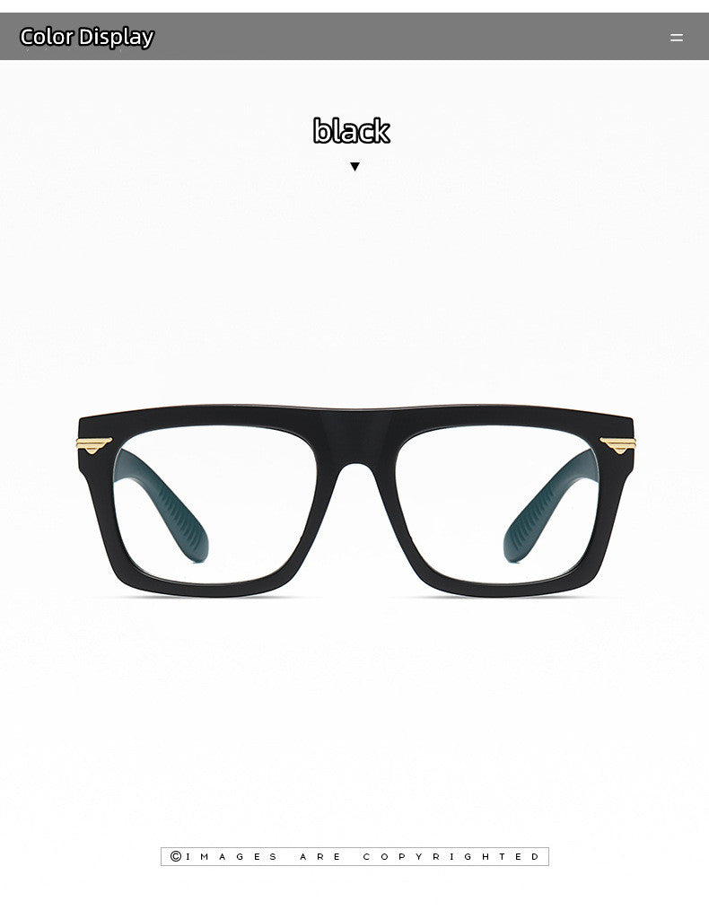 Kocolior Unisex Full Rim Square Acetate Hyperopic Reading Glasses 3394.