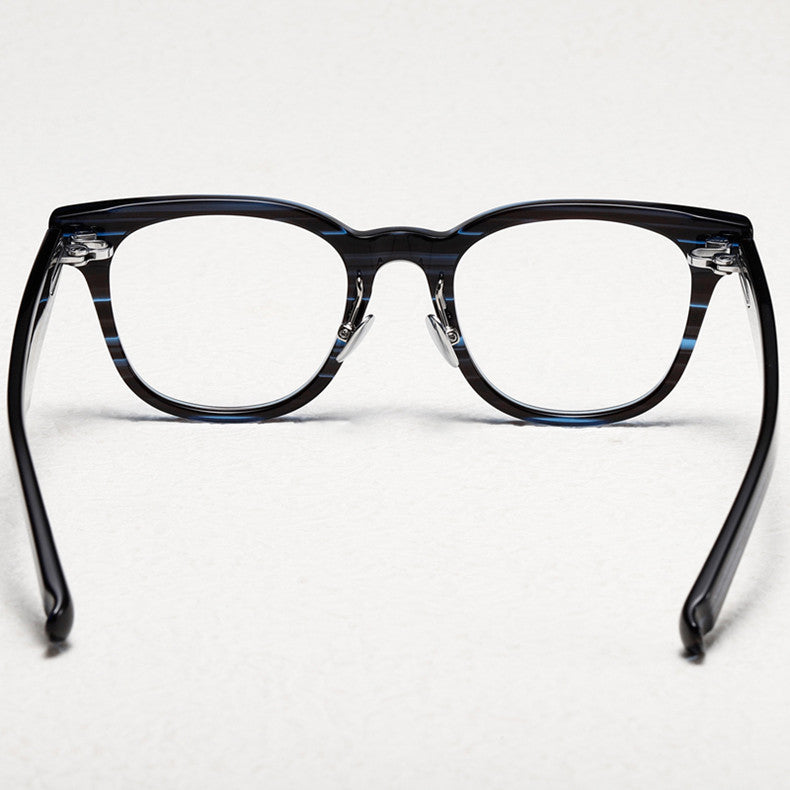 Aimee Unisex Full Rim Square Titanium Acetate Eyeglasses 14152 — view 5 | Aimee at FuzWeb