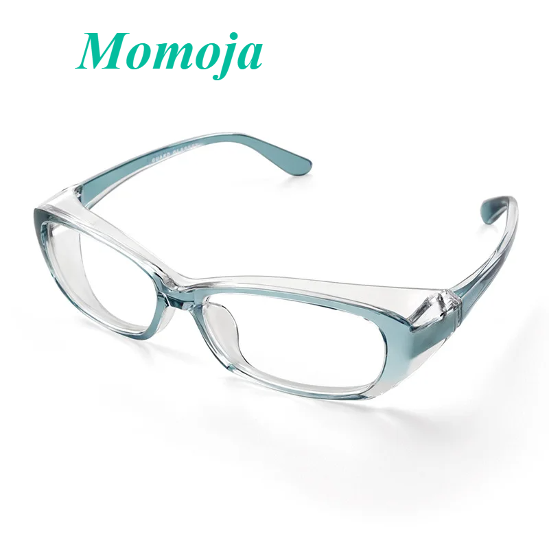 Momoja Unisex Full Rim Oval Goggle Style Tr 90 Sport Eyeglasses G7101