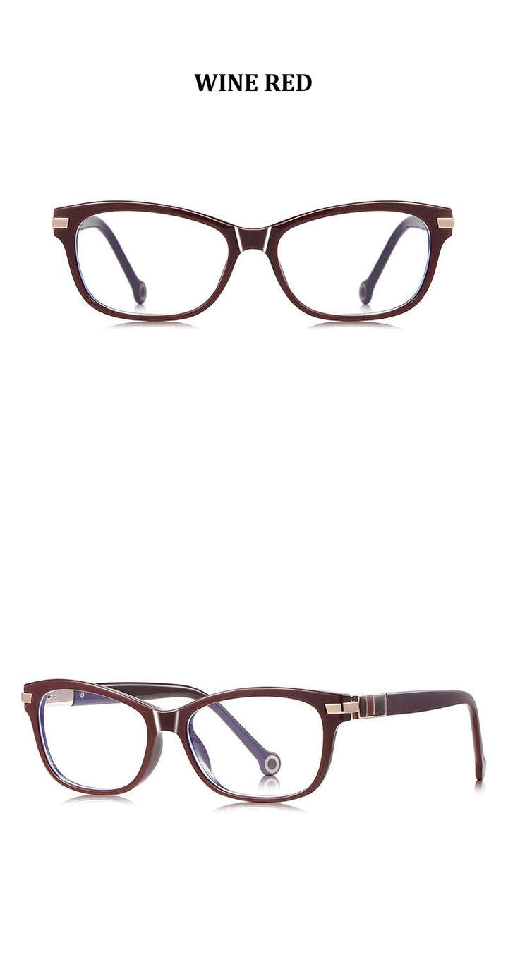 Chashma Ochki Unisex Full Rim Square Tr 90 Alloy Eyeglasses 881220.
