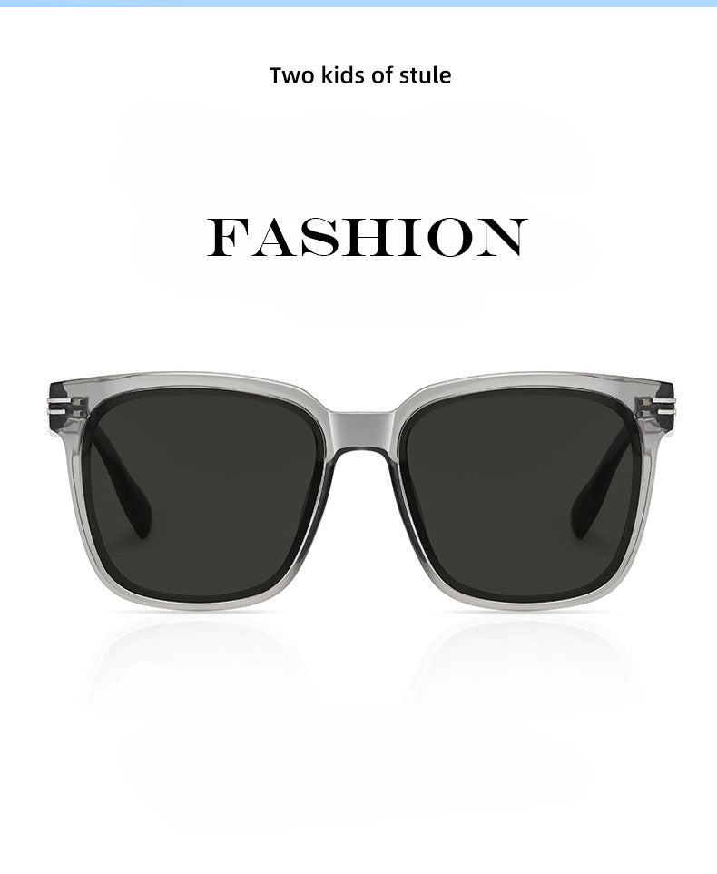 Zirosat Unisex Full Rim Square Alloy Acetate Sunglasses LY2229 — view 1 | Zirosat at FuzWeb