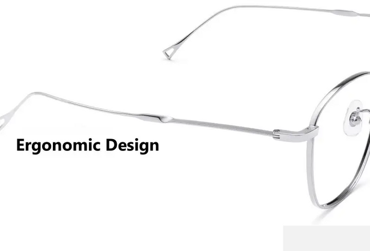 Summer Flower Unisex Full Rim Square Titanium Eyeglasses 686247