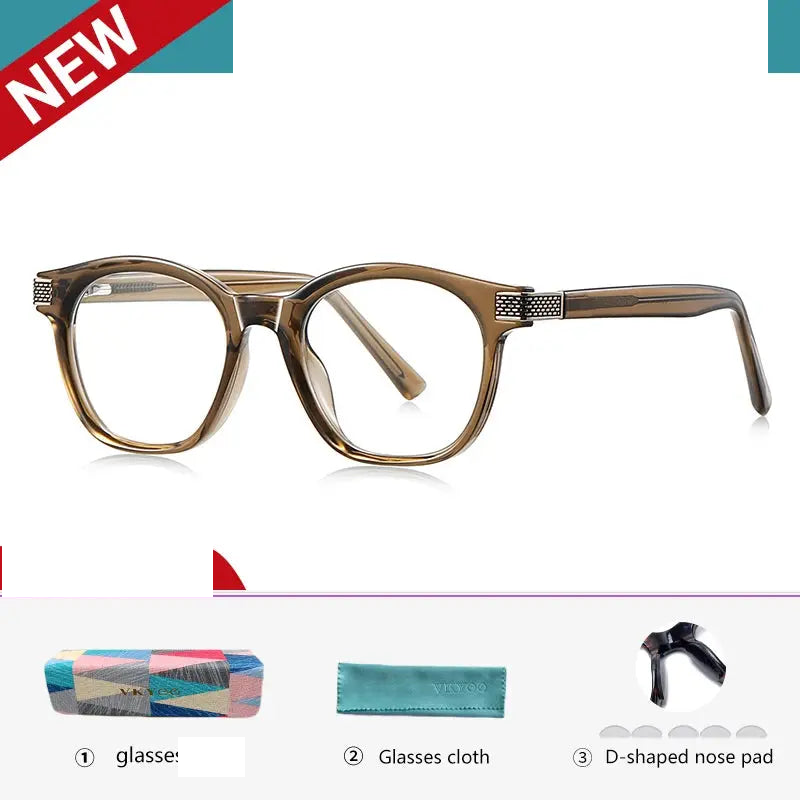 Vicky Women's Full Rim Square Round Tr 90 Titanium Reading Glasses 313107.