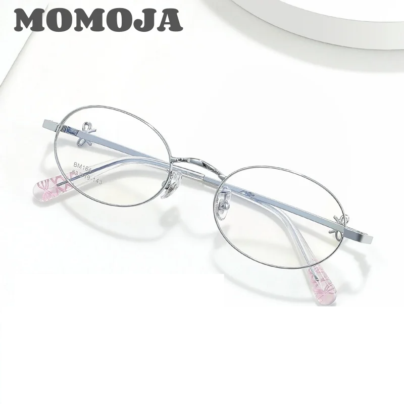 Momoja Women's Full Rim Oval Round Alloy Eyeglasses 72164