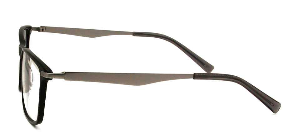 Esnbie Unisex Full Rim Square Acetate Titanium Eyeglasses 20091 — view 5 | Esnbie at FuzWeb
