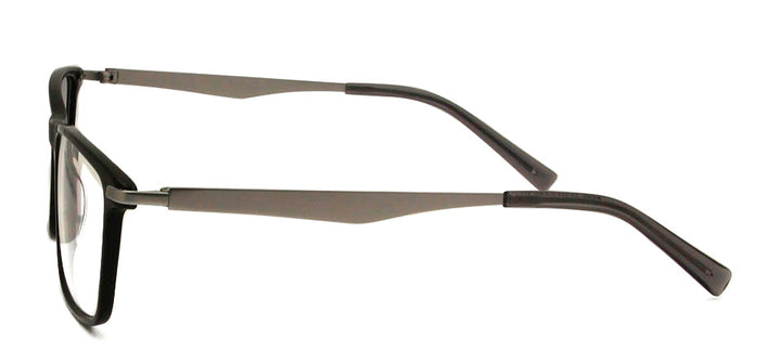 Esnbie Unisex Full Rim Square Acetate Titanium Eyeglasses 20091 — view 5 | Esnbie at FuzWeb