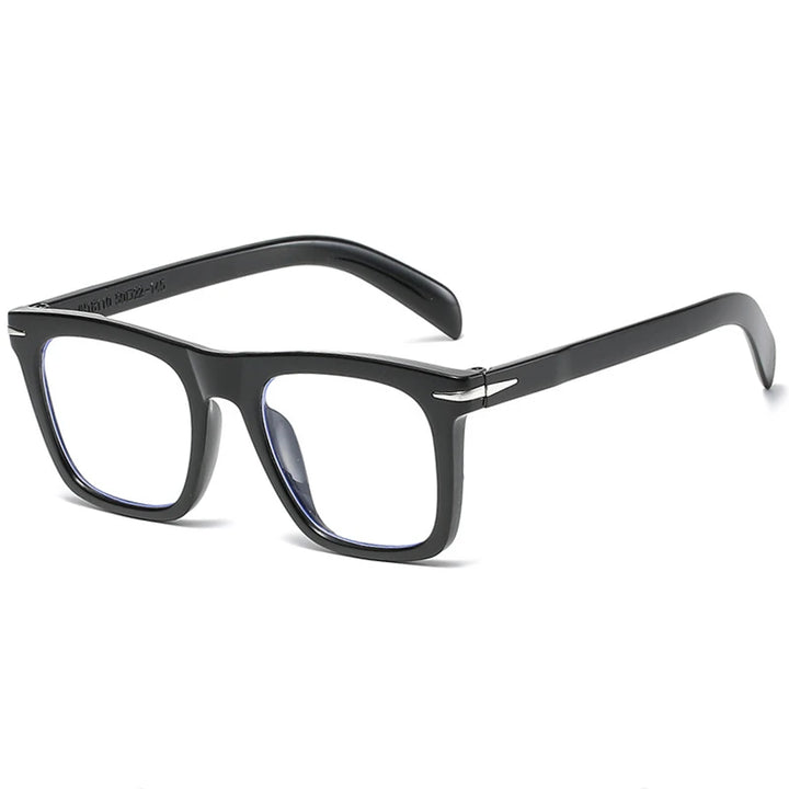 Kocolior Mens Full Rim Square Acetate Reading Glasses 18110 — view 4 | Kocolior at FuzWeb