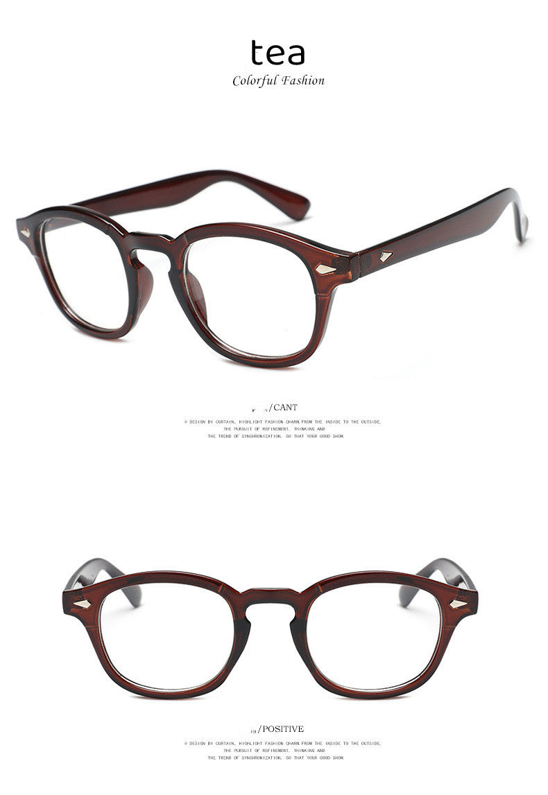 Kocolior Unisex Full Rim Oval Acetate Hyperopic Reading Glasses 3019.