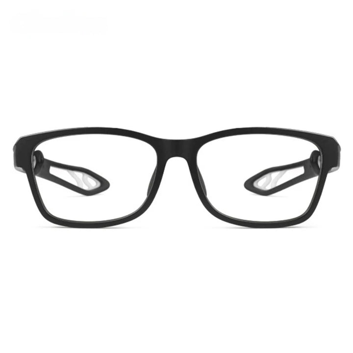 Chashma Ochki Unisex Full Rim Square Tr 90 Titanium Sport Eyeglasses 1927 — view 9 | Chashma Ochki at FuzWeb