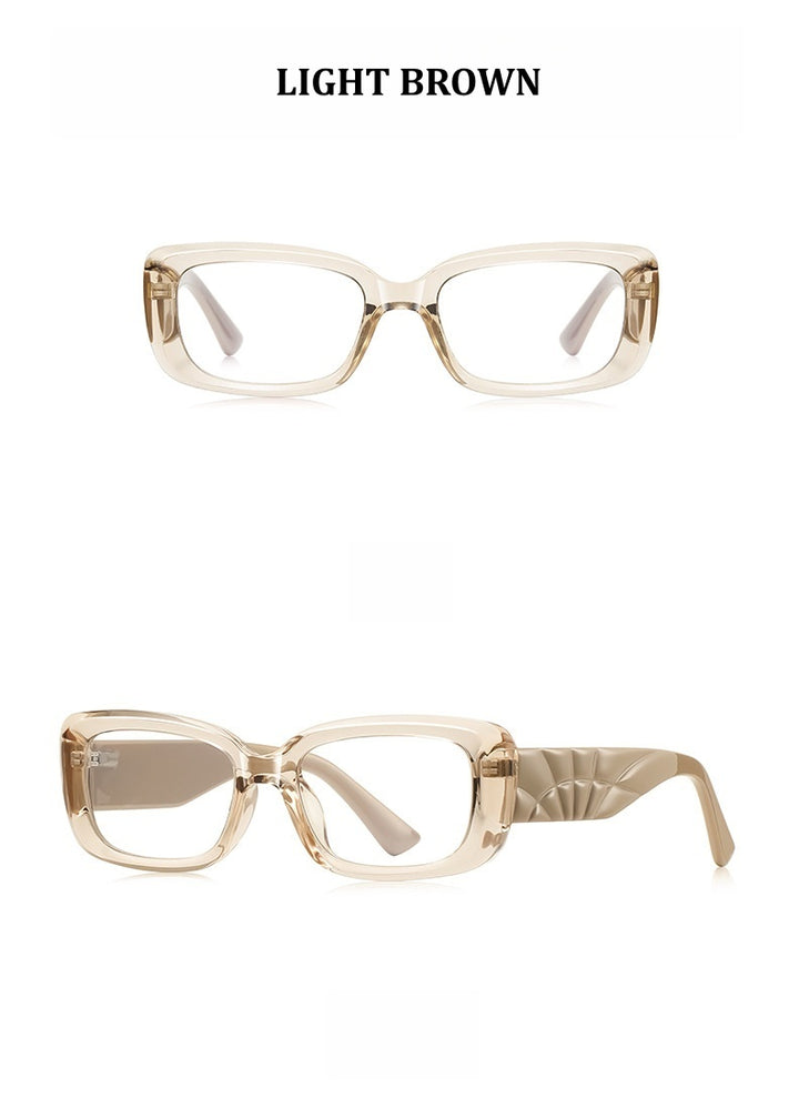 Chashma Ochki Unisex Full Rim Square Tr 90 Titanium Eyeglasses 882251.