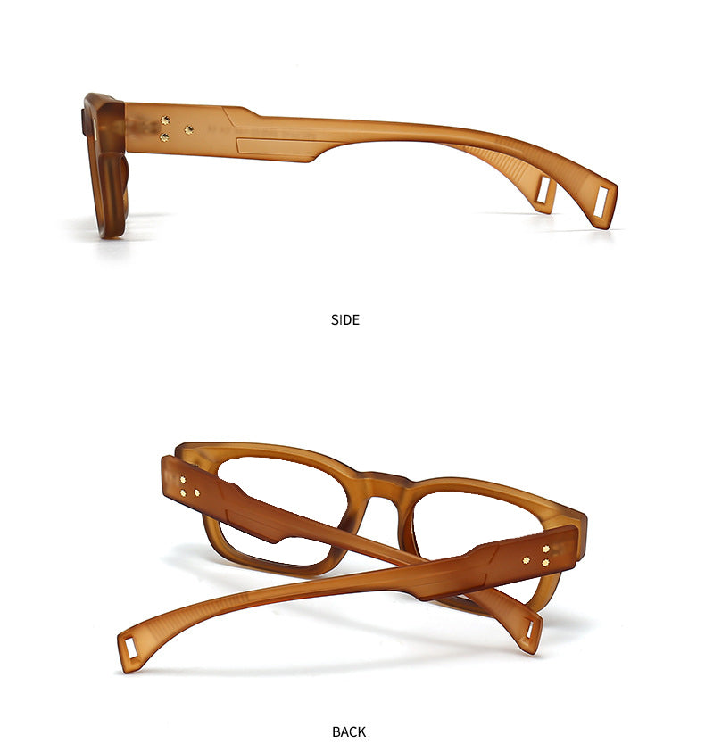 Kocolior Unisex Full Rim Rectangle Acetate Frames 341000 FuzWeb