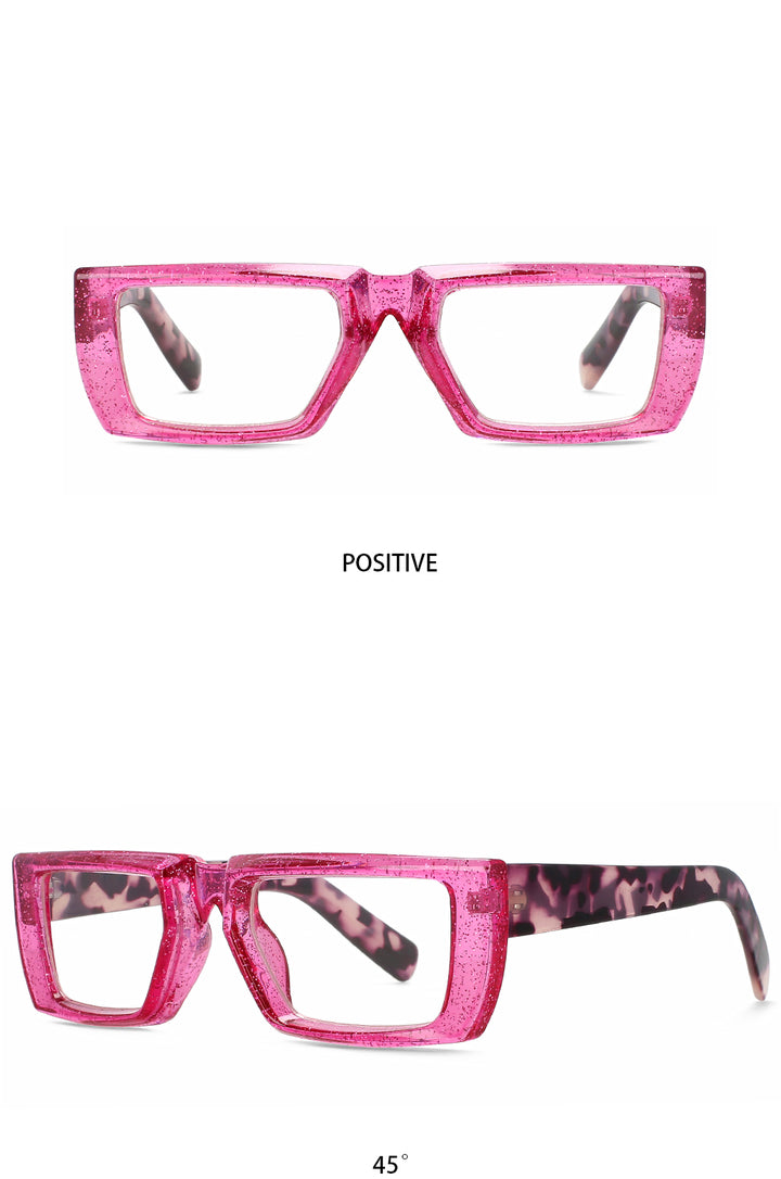 CCspace Womens Full Rim Square Tr 90 Eyeglasses 56435 — view 10 | CCspace at FuzWeb