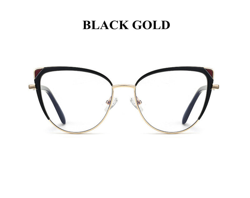Summer Flower Womens Full Rim Oval Cat Eye Tr 90 Titanium Eyeglasses 31247 — view 2 | Summer Flower at FuzWeb