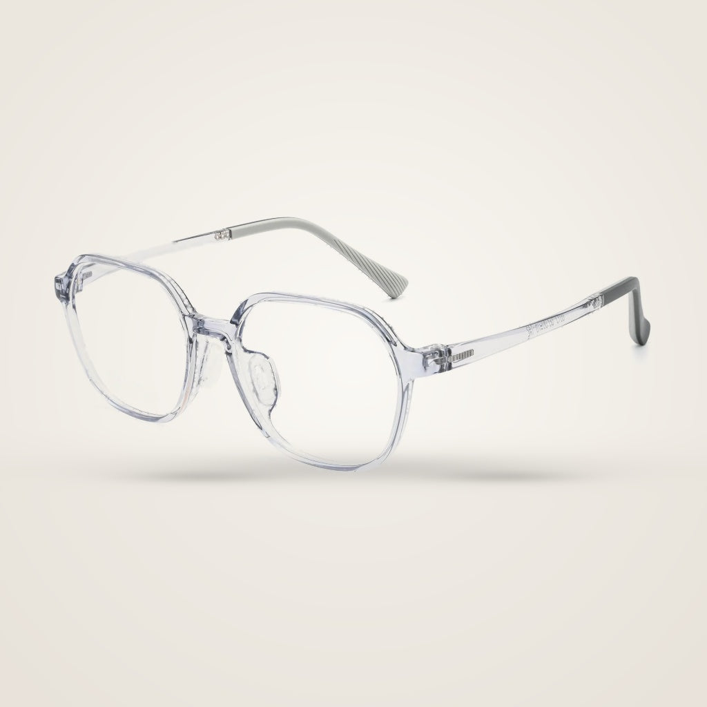 Bclear Unisex Full Rim Square TR90 Eyeglasses 6013LS — view 4 | Bclear at FuzWeb