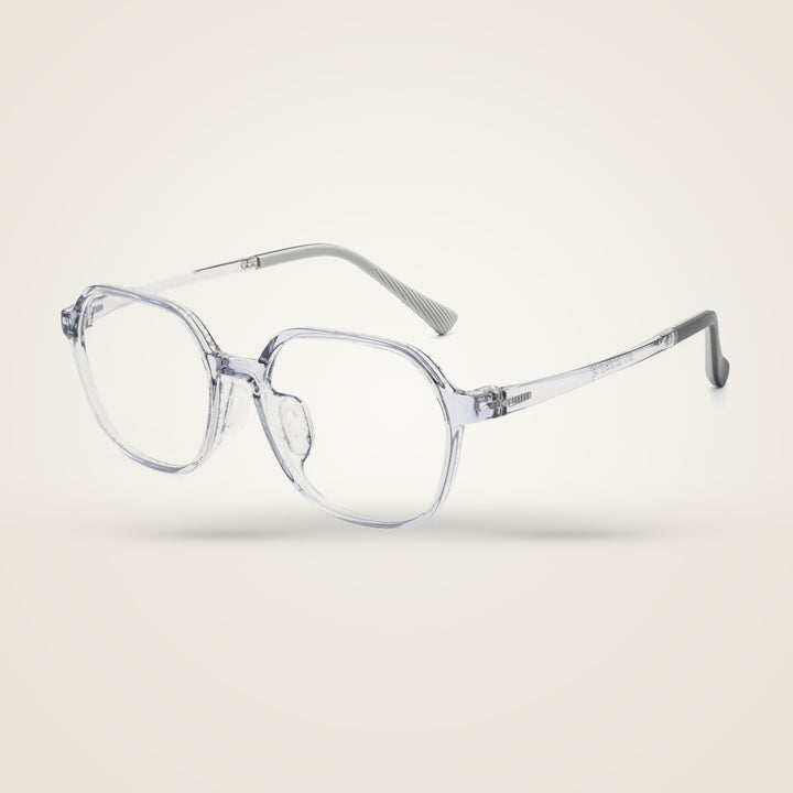 Bclear Unisex Full Rim Square TR90 Eyeglasses 6013LS — view 4 | Bclear at FuzWeb