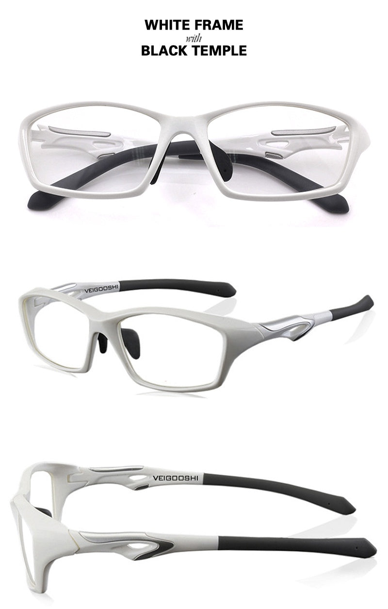 Chashma Ochki Unisex Full Rim Square Tr 90 Titanium Eyeglasses 318021.