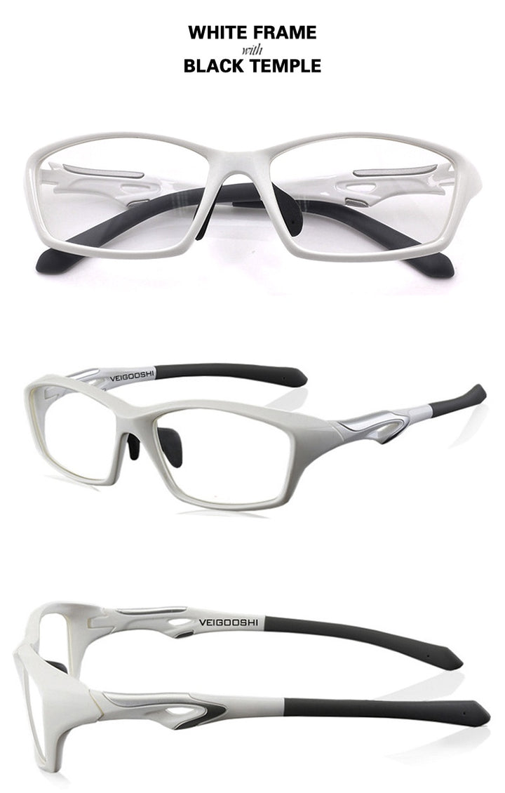 Chashma Ochki Unisex Full Rim Square Tr 90 Titanium Eyeglasses 318021.