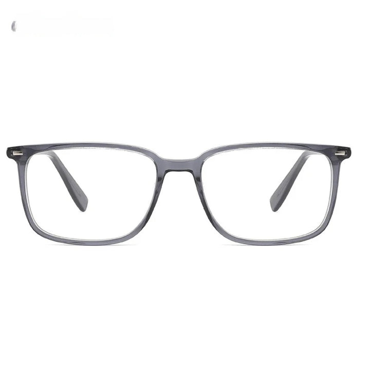 Chashma Ochki Unisex Full Rim Square Rectangle Acetate Eyeglasses 9021 — view 10 | Chashma Ochki at FuzWeb