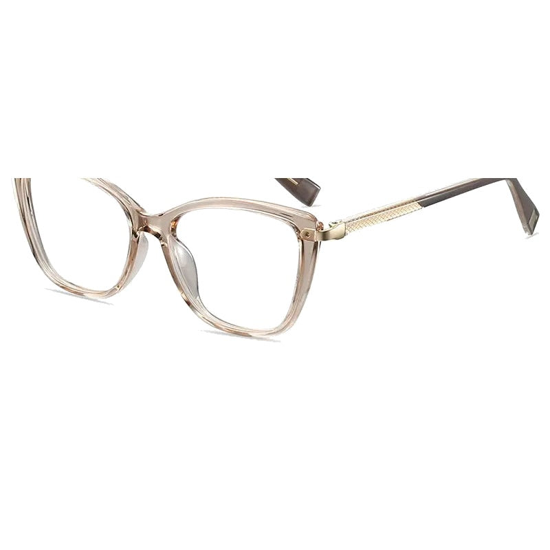 Vicky Women's Full Rim Butterfly Tr 90 Alloy Reading Glasses 582007.