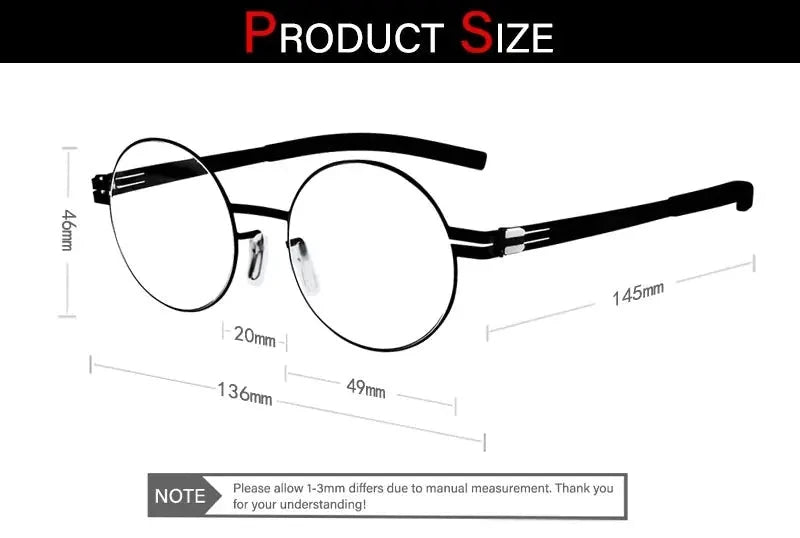 Aimee 2004 Eyeglasses — Frame Dimensions and Sizing Chart